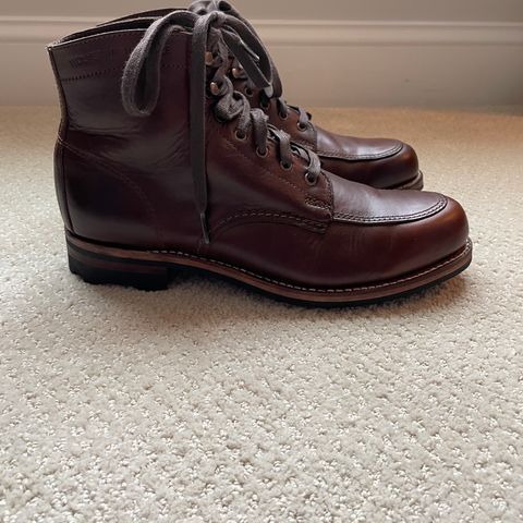 Wolverine 1000 Mile Moc-Toe Boot in Horween Brown Chromexcel