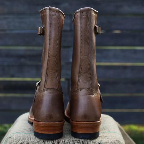 John Lofgren Wabash Engineer Boots in Natural