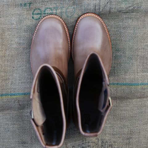 John Lofgren Wabash Engineer Boots in Natural