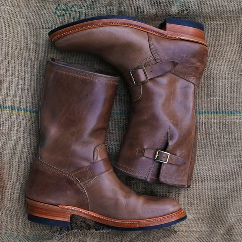 John Lofgren Wabash Engineer Boots in Natural