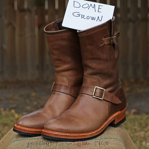John Lofgren Wabash Engineer Boots in Natural