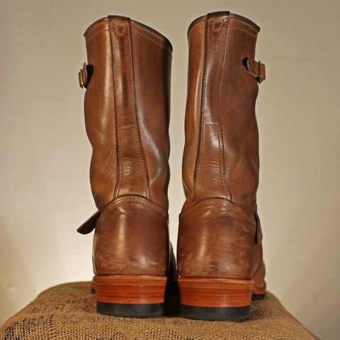 John Lofgren Wabash Engineer Boots in Natural
