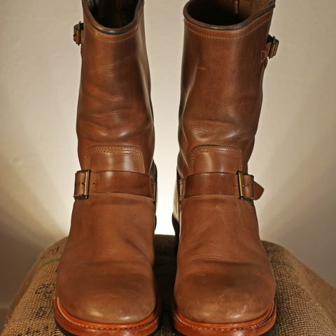John Lofgren Wabash Engineer Boots in Natural