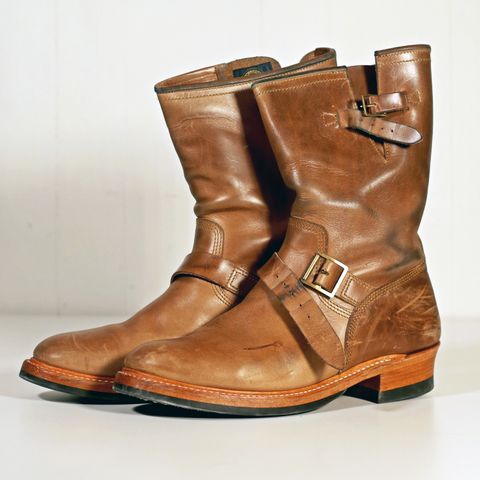 John Lofgren Wabash Engineer Boots in Natural