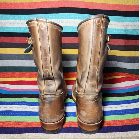 John Lofgren Wabash Engineer Boots in Natural