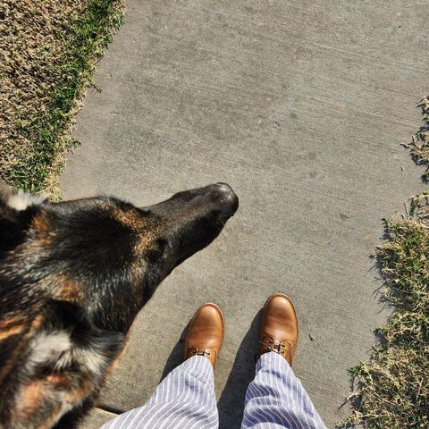 Grant Stone Nora Boot in Horween Dune Chromexcel
