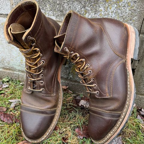 White's MP-M1TC in Horween Cinnamon Waxed Flesh