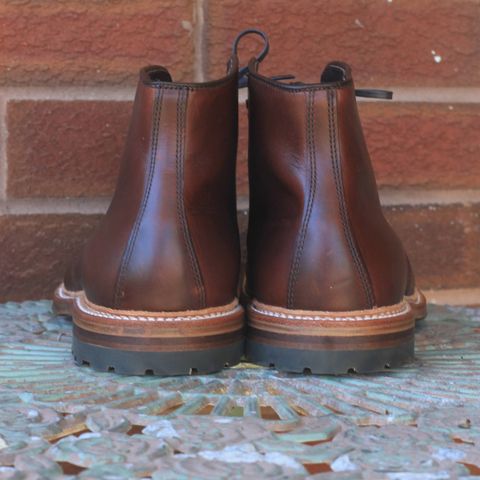 Alden Norwegian Front Blucher in Horween Brown Chromexcel