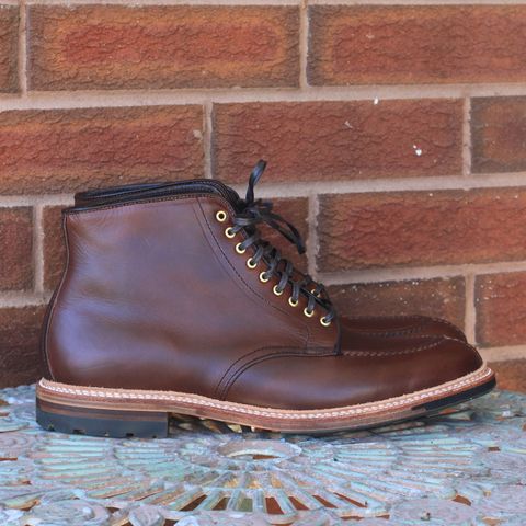 Alden Norwegian Front Blucher in Horween Brown Chromexcel