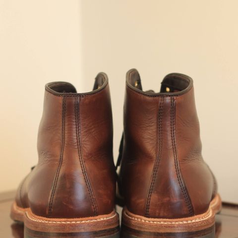 Alden Norwegian Front Blucher in Horween Brown Chromexcel