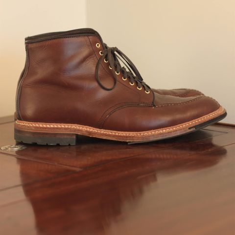 Alden Norwegian Front Blucher in Horween Brown Chromexcel
