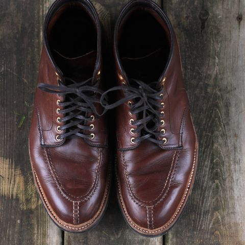 Alden Norwegian Front Blucher in Horween Brown Chromexcel