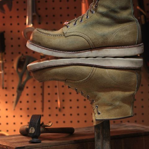 View photo of Red Wing 6-Inch Classic Moc in S.B. Foot Hawthorne Abilene