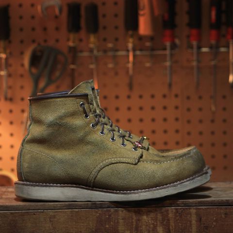 View photo of Red Wing 6-Inch Classic Moc in S.B. Foot Hawthorne Abilene