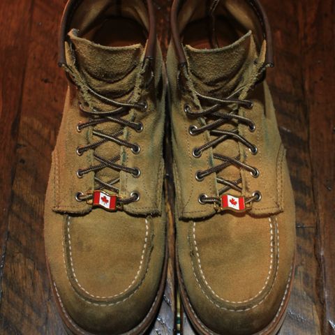 View photo of Red Wing 6-Inch Classic Moc in S.B. Foot Hawthorne Abilene