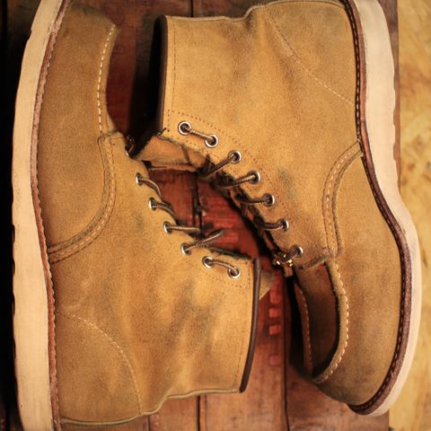 View photo of Red Wing 6-Inch Classic Moc in S.B. Foot Hawthorne Abilene