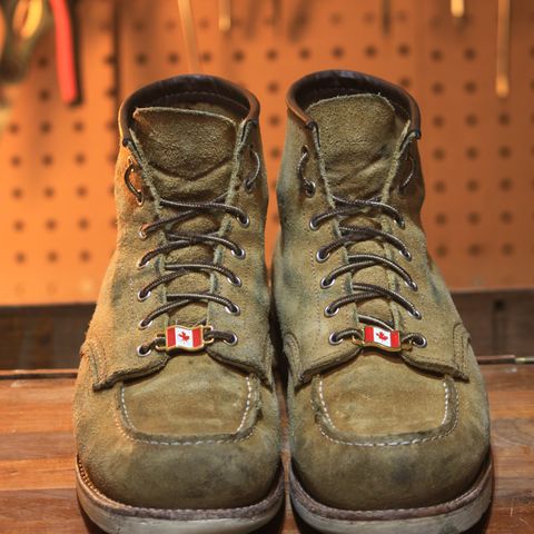 View photo of Red Wing 6-Inch Classic Moc in S.B. Foot Hawthorne Abilene