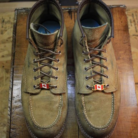 View photo of Red Wing 6-Inch Classic Moc in S.B. Foot Hawthorne Abilene