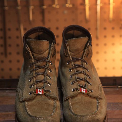 View photo of Red Wing 6-Inch Classic Moc in S.B. Foot Hawthorne Abilene