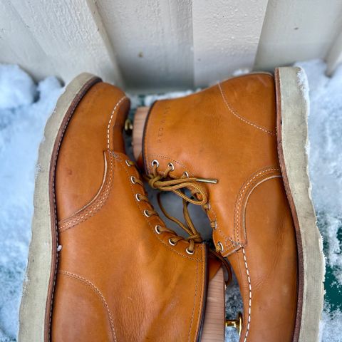 View photo of Irish Setter 6-Inch Classic Moc in Gold Russet Sequoia