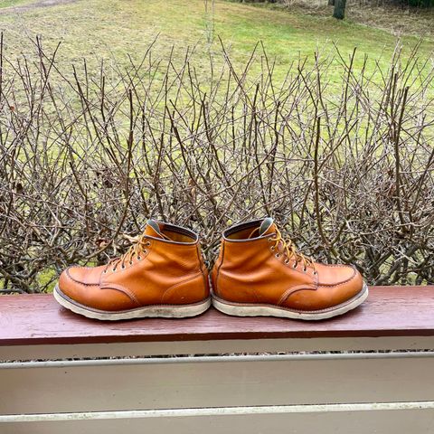 View photo of Irish Setter 6-Inch Classic Moc in Gold Russet Sequoia