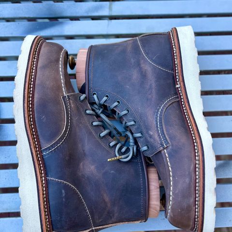 View photo of Red Wing 8883 in Concrete Rough & Tough leather