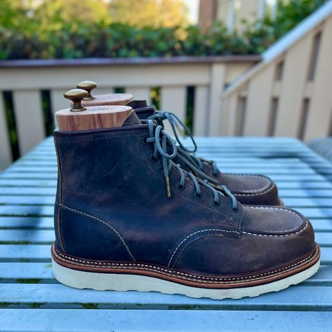 View photo of Red Wing 8883 in Concrete Rough & Tough leather