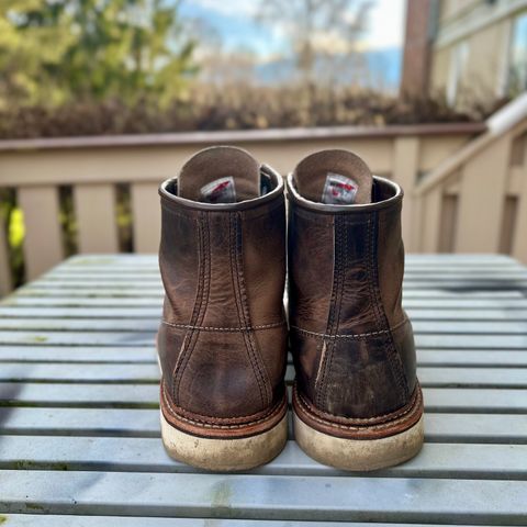 View photo of Red Wing 8883 in Concrete Rough & Tough leather