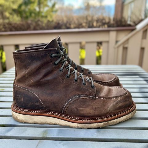 View photo of Red Wing 8883 in Concrete Rough & Tough leather