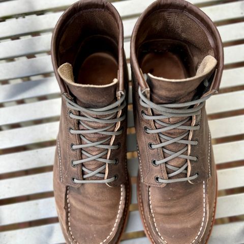 View photo of Red Wing 8883 in Concrete Rough & Tough leather