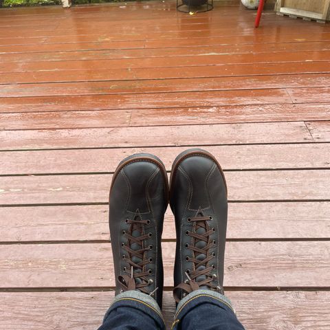 Red Wing 1920s Outing Boot in S.B. Foot Black Prairie
