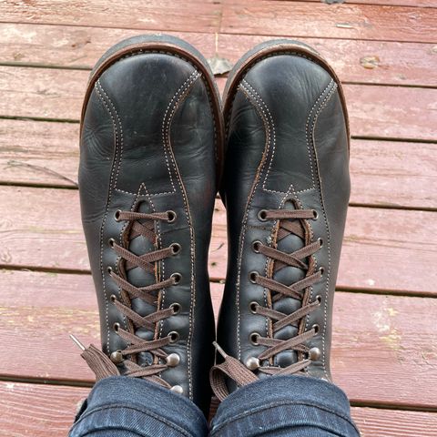 Red Wing 1920s Outing Boot in S.B. Foot Black Prairie