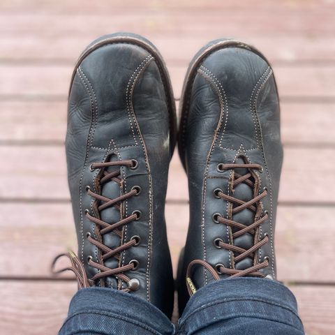 Red Wing 1920s Outing Boot in S.B. Foot Black Prairie