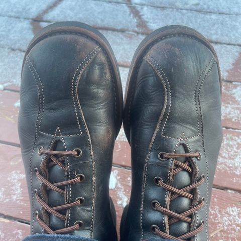 View photo of Red Wing 1920s Outing Boot in S.B. Foot Black Prairie