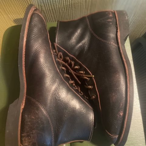 View photo of Red Wing 1920s Outing Boot in S.B. Foot Black Prairie