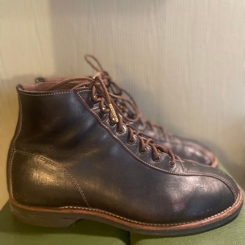 View photo of Red Wing 1920s Outing Boot in S.B. Foot Black Prairie