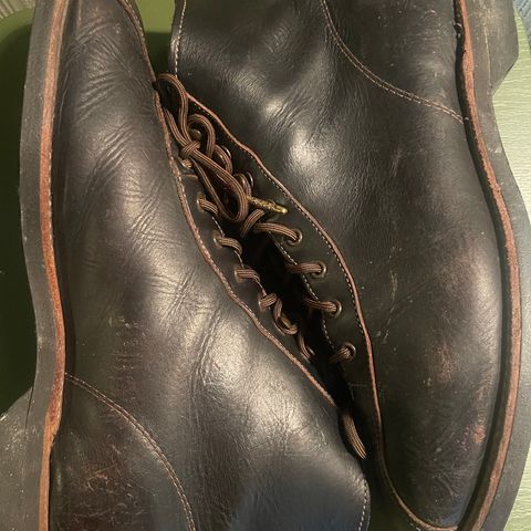 View photo of Red Wing 1920s Outing Boot in S.B. Foot Black Prairie