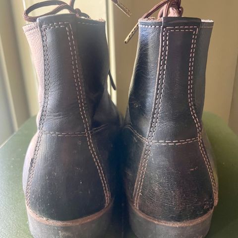 View photo of Red Wing 1920s Outing Boot in S.B. Foot Black Prairie