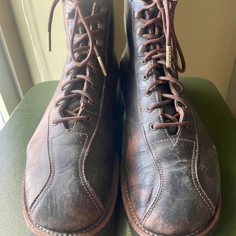 View photo of Red Wing 1920s Outing Boot in S.B. Foot Black Prairie