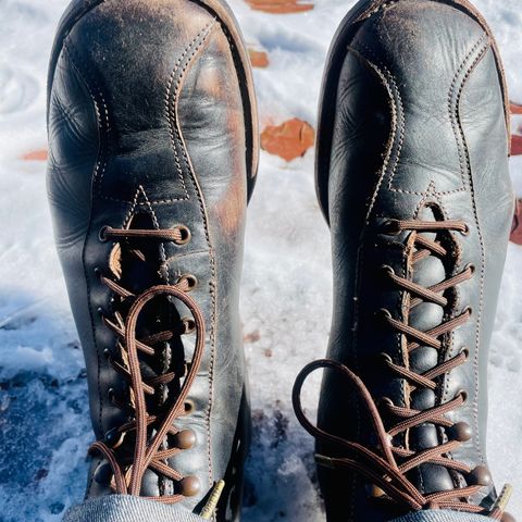 View photo of Red Wing 1920s Outing Boot in S.B. Foot Black Prairie