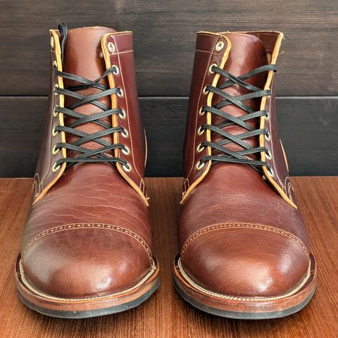 View photo of Viberg Service Boot BCT in Shinki Color 4 Horsebutt