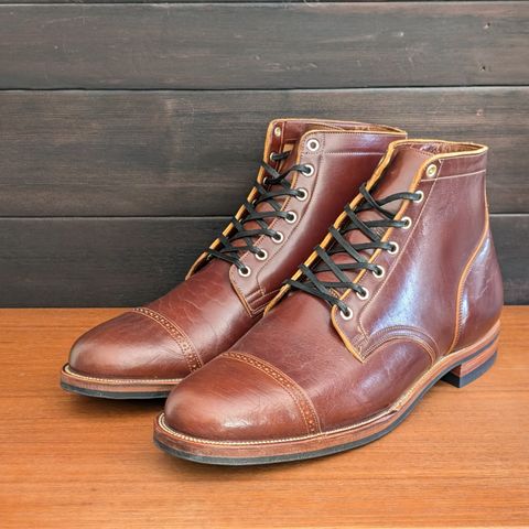 View photo of Viberg Service Boot BCT in Shinki Color 4 Horsebutt