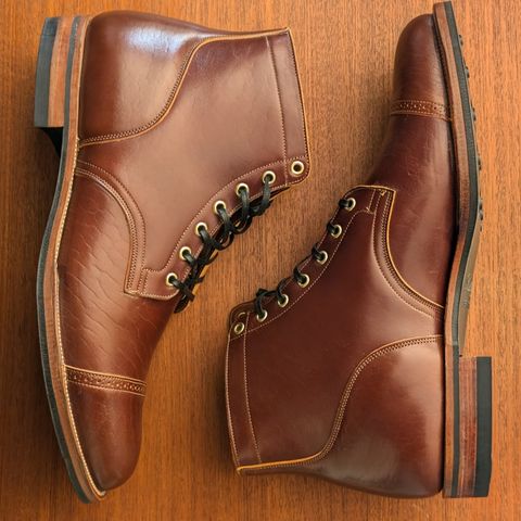 View photo of Viberg Service Boot BCT in Shinki Color 4 Horsebutt