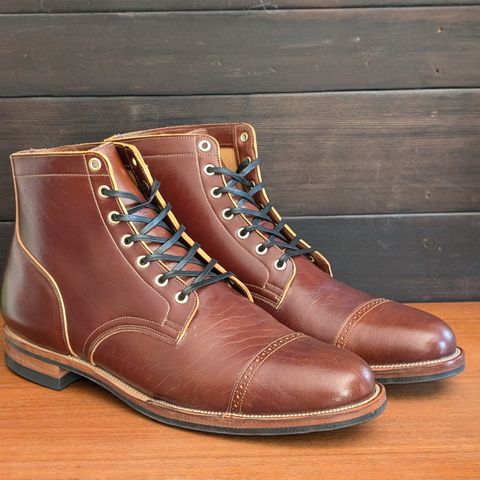 View photo of Viberg Service Boot BCT in Shinki Color 4 Horsebutt