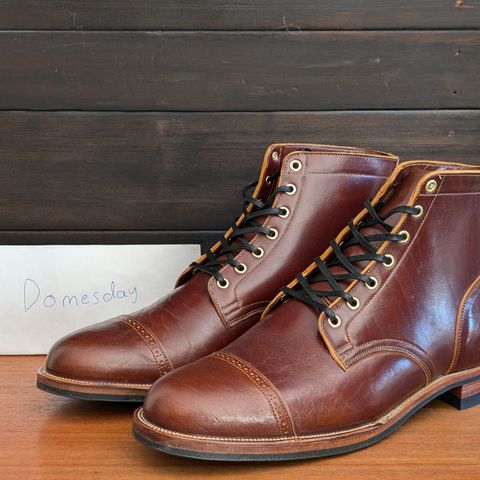 View photo of Viberg Service Boot BCT in Shinki Color 4 Horsebutt