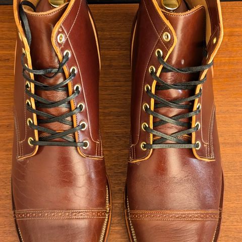 View photo of Viberg Service Boot BCT in Shinki Color 4 Horsebutt