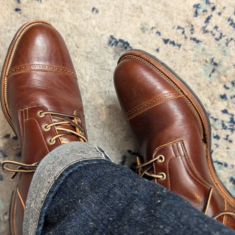 View photo of Viberg Service Boot BCT in Shinki Color 4 Horsebutt