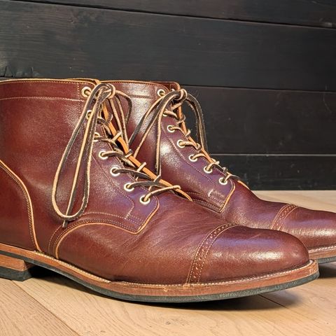 View photo of Viberg Service Boot BCT in Shinki Color 4 Horsebutt