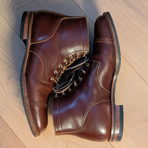 View photo of Viberg Service Boot BCT in Shinki Color 4 Horsebutt