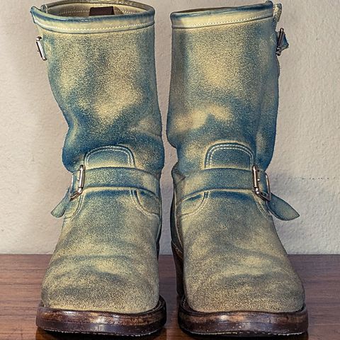 View photo of Chippewa 11" Engineer Boot in Sand Roughout